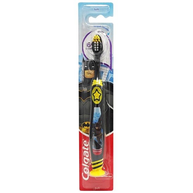Colgate Batman Soft Toothbrush 6+ Years 1 Τεμάχιο Colgate Batman Soft Toothbrush 6+ Years 1 Τεμάχιο
