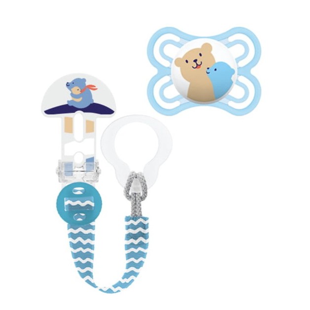 Mam Perfect & Clip it! 0+ Blue 1 Τεμάχιο Mam Perfect & Clip it! 0+ Blue 1 Τεμάχιο