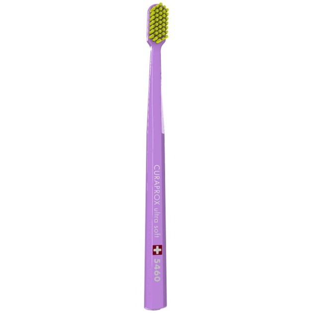 Curaprox CS 5460 Ultra Soft Toothbrush 1 Τεμάχιο - Λιλά/ Λαχανί Curaprox CS 5460 Ultra Soft Toothbrush 1 Τεμάχιο - Λιλά/ Λαχανί