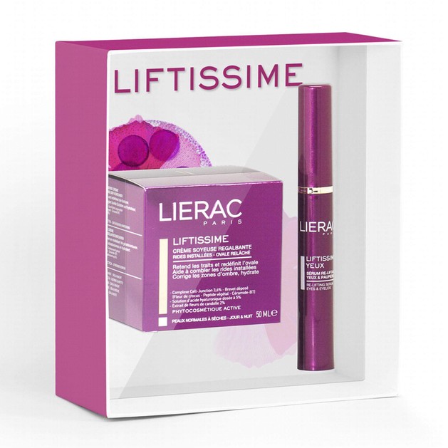 Lierac Πακέτο Liftissime Creme Soyeuse 50ml με δώρο Liftissime Yeux 15ml Lierac Πακέτο Liftissime Creme Soyeuse 50ml με δώρο Liftissime Yeux 15ml