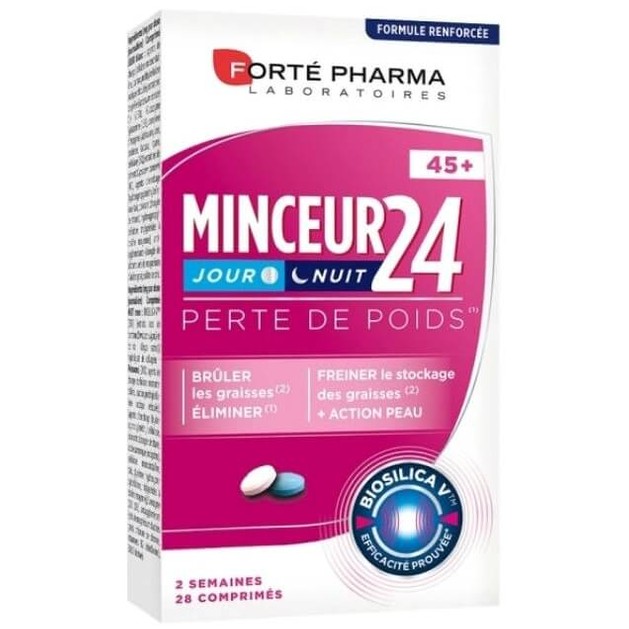 Forte Pharma Minceur 24 45+ Jour & Nuit 28Tabs Forte Pharma Minceur 24 45+ Jour & Nuit 28Tabs
