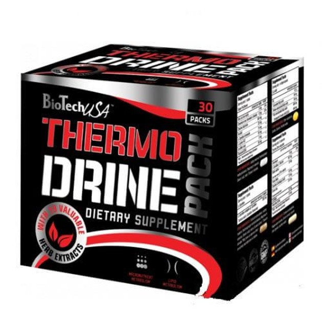Biotech USA - Θερμογεννετικοί Λιποδιαλύτες - Thermo Drine Pack - 30 packs Biotech USA - Θερμογεννετικοί Λιποδιαλύτες - Thermo Drine Pack - 30 packs