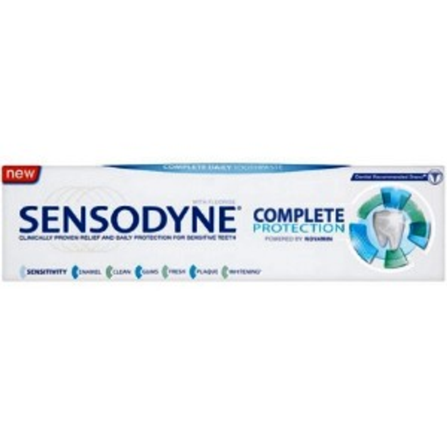 Sensodyne Complete Protection ειδικά σχεδιασμένη για Άτομα με Ευαίσθητα Δόντια 75ml Sensodyne Complete Protection ειδικά σχεδιασμένη για Άτομα με Ευαίσθητα Δόντια 75ml
