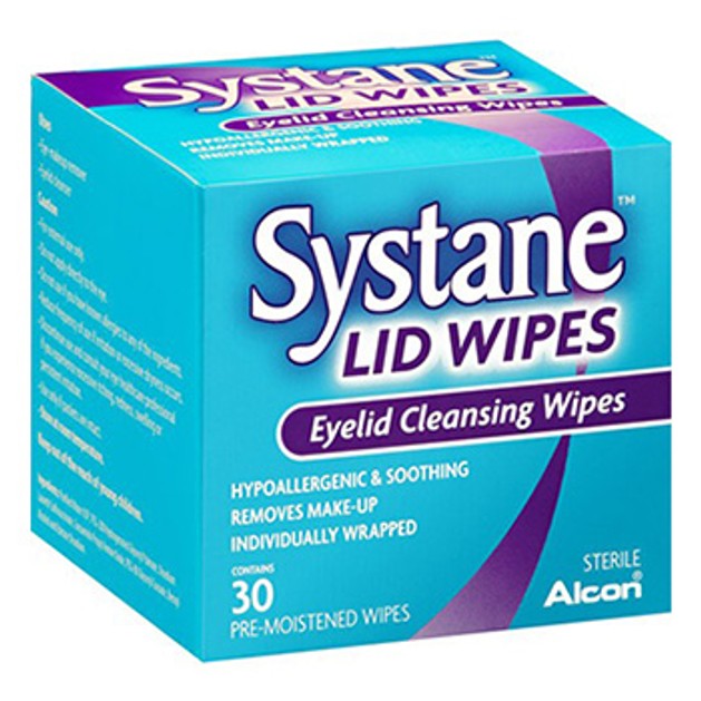 Alcon Systane Lid Wipes Μαντηλάκια Καθαρισμου των Βλεφάρων 30wipes Alcon Systane Lid Wipes Μαντηλάκια Καθαρισμου των Βλεφάρων 30wipes