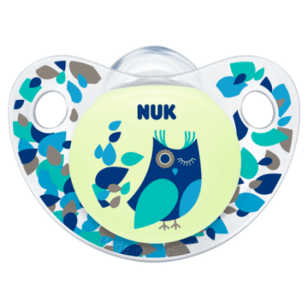 NUK Trendline Night & Day σιλικόνης χωρίς κρίκο, μεγέθη 1-3 NUK Trendline Night & Day σιλικόνης χωρίς κρίκο, μεγέθη 1-3