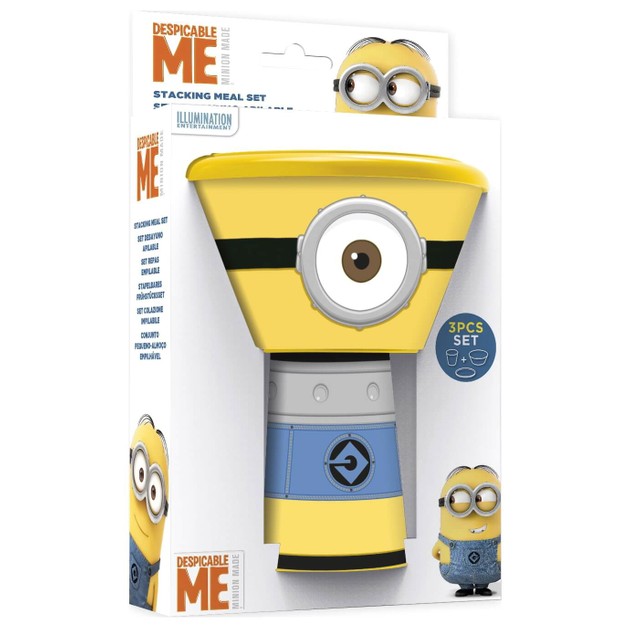 Stor Minions Πλαστικό Σετ Φαγητού 3 Τεμάχια Stor Minions Πλαστικό Σετ Φαγητού 3 Τεμάχια