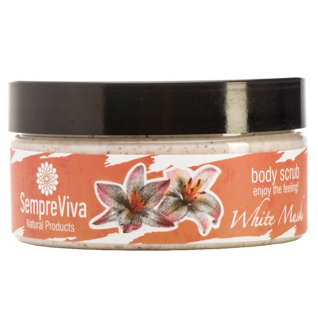 SempreViva Body Scrub White Musk Scrub Σώματος με Άρωμα White Musk 200g SempreViva Body Scrub White Musk Scrub Σώματος με Άρωμα White Musk 200g