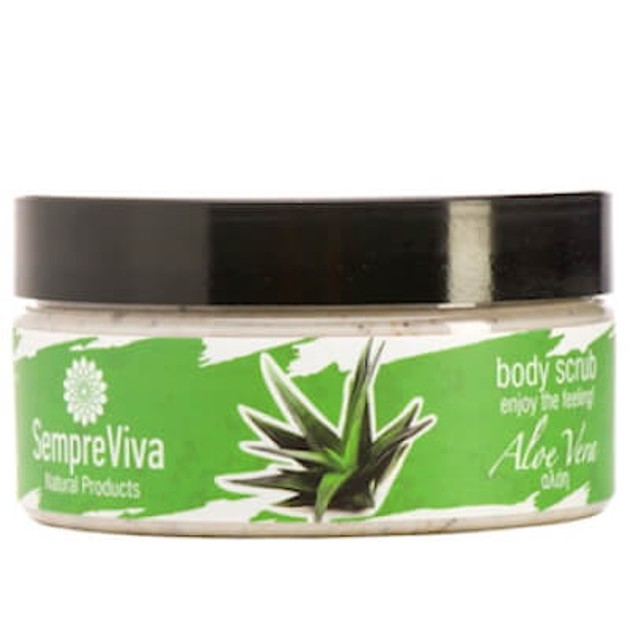 SempreViva Body Scrub Aloe Vera Scrub Σώματος με Άρωμα Αλόη Βέρα 200g SempreViva Body Scrub Aloe Vera Scrub Σώματος με Άρωμα Αλόη Βέρα 200g