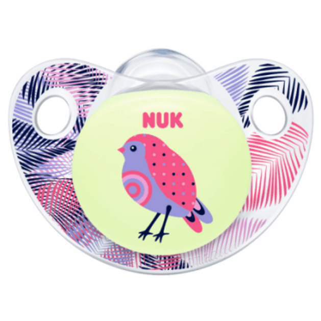 Nuk Trendline Night & Day Πιπίλα Σιλικόνης Χωρίς Κρίκο 1τμχ Nuk Trendline Night & Day Πιπίλα Σιλικόνης Χωρίς Κρίκο 1τμχ