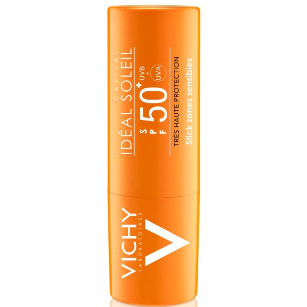 Vichy Ideal Soleil Stick Zones Sensibles Spf50+, 9gr Vichy Ideal Soleil Stick Zones Sensibles Spf50+, 9gr