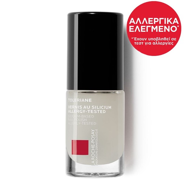 La Roche-Posay Toleriane Vernis Silicium Nail Polish Ειδικά Σχεδιασμένο Βερνίκι για Εύθραυστα & Ευαίσθητα Νύχια 01 Mat 6ml La Roche-Posay Toleriane Vernis Silicium Nail Polish Ειδικά Σχεδιασμένο Βερνίκι για Εύθραυστα & Ευαίσθητα Νύχια 01 Mat 6ml