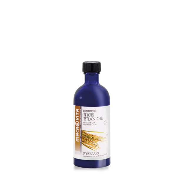 Macrovita Rice Bran Oil with Vitamins E + C + F 100ml Macrovita Rice Bran Oil with Vitamins E + C + F 100ml