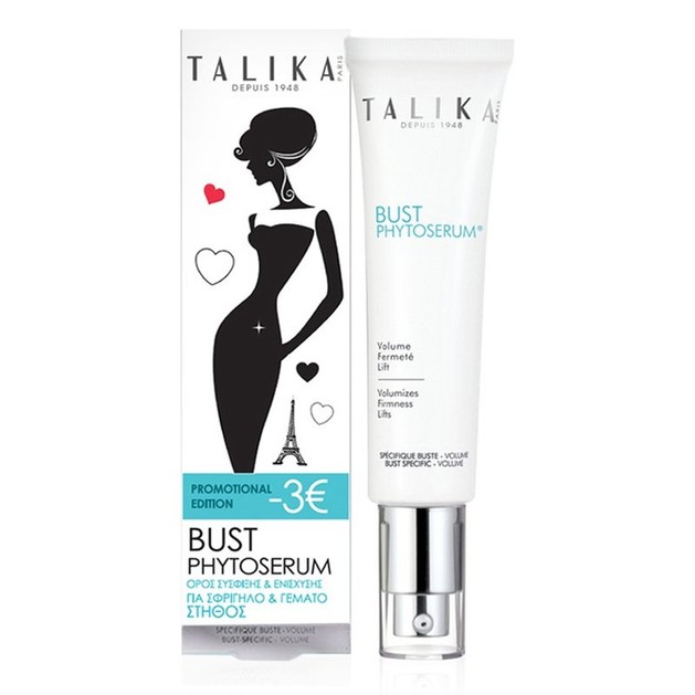 Talika Bust Phytoserum Φυσική Φόρμουλα Ανόρθωσης & Σύσφιξης Στήθους 70ml σε Ειδική Τιμή Talika Bust Phytoserum Φυσική Φόρμουλα Ανόρθωσης & Σύσφιξης Στήθους 70ml σε Ειδική Τιμή