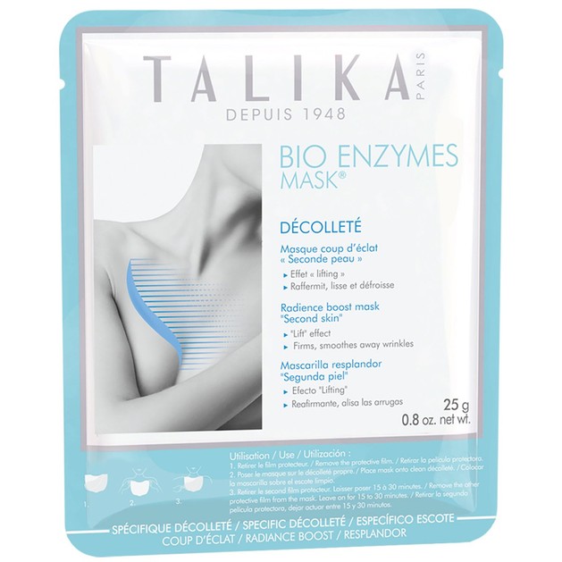 Talika Bio Enzymes Decollete Radiance Boost Mask 25gr Talika Bio Enzymes Decollete Radiance Boost Mask 25gr