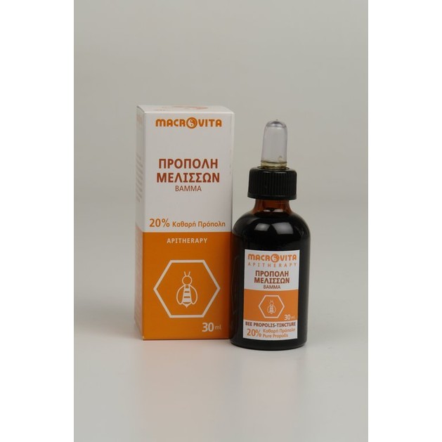 Macrovita Βάμμα Πρόπολης Μελισσών 30ml Macrovita Βάμμα Πρόπολης Μελισσών 30ml