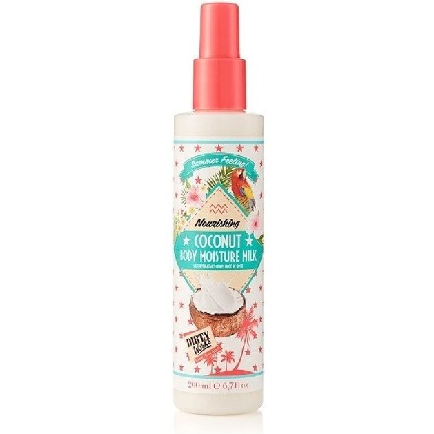 Dirty Works Summer Feeling Nourishing Coconut Body Moisture Milk 200ml Dirty Works Summer Feeling Nourishing Coconut Body Moisture Milk 200ml