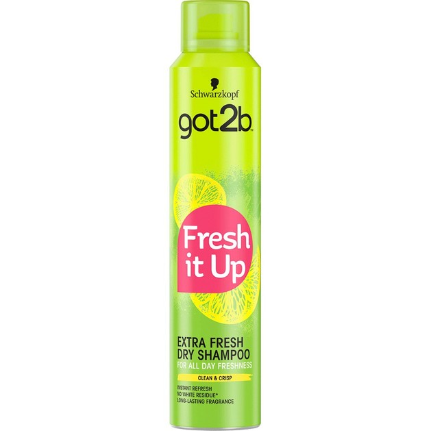 Schwarzkopf Got2b Dry Shampoo Instant Refresh Extra Fresh Ξηρό Σαμπουάν για Καθαρισμό, Άμεσο Φρεσκάρισμα & Φρεσκάδα 200ml Schwarzkopf Got2b Dry Shampoo Instant Refresh Extra Fresh Ξηρό Σαμπουάν για Καθαρισμό, Άμεσο Φρεσκάρισμα & Φρεσκάδα 200ml