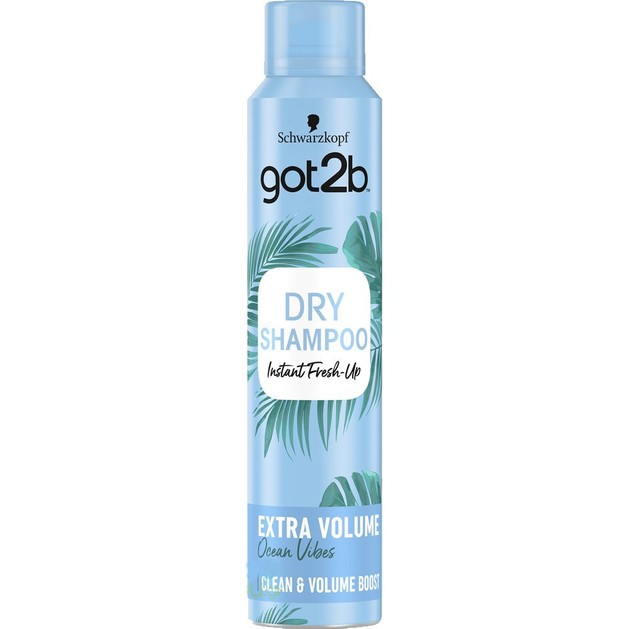 Schwarzkopf Got2b Dry Shampoo Instant Refresh Extra Volume Ξηρό Σαμπουάν για Καθαρισμό που Χαρίζει Άμεσο Όγκο στα Μαλλιά 200ml Schwarzkopf Got2b Dry Shampoo Instant Refresh Extra Volume Ξηρό Σαμπουάν για Καθαρισμό που Χαρίζει Άμεσο Όγκο στα Μαλλιά 200ml