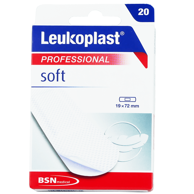 BSN Medical Leukoplast Professional Soft Αυτοκόλλητα Επιθέματα 20 Τεμάχια BSN Medical Leukoplast Professional Soft Αυτοκόλλητα Επιθέματα 20 Τεμάχια