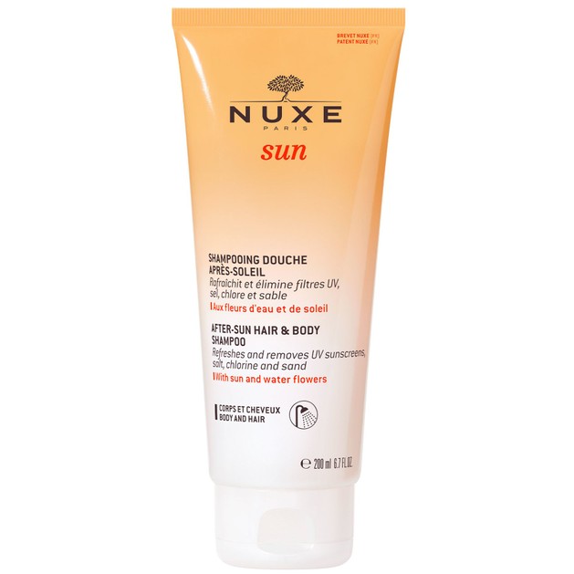 Nuxe Sun After-Sun Hair & Body Shampoo Σαμπουάν - Αφρόλουτρο για Μετά τον Ήλιο 200ml Nuxe Sun After-Sun Hair & Body Shampoo Σαμπουάν - Αφρόλουτρο για Μετά τον Ήλιο 200ml