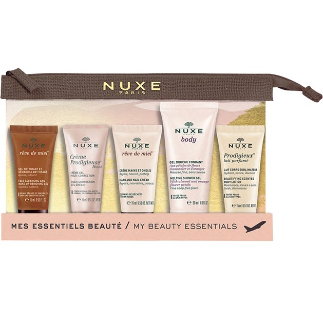 Nuxe My Beauty Essentials Travel Kit Σετ Ταξιδίου Με Αδιάβροχο Νεσεσέρ & 5 Travel Sizes Προϊόντα Nuxe My Beauty Essentials Travel Kit Σετ Ταξιδίου Με Αδιάβροχο Νεσεσέρ & 5 Travel Sizes Προϊόντα