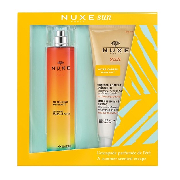 Nuxe Sun Eau De Toilette Μαγευτικό Άρωμα 100ml & Δωρο Sun Shampooing Douche Σαμπουάν Αφρόλουτρο για Μετά τον Ήλιο 200ml Nuxe Sun Eau De Toilette Μαγευτικό Άρωμα 100ml & Δωρο Sun Shampooing Douche Σαμπουάν Αφρόλουτρο για Μετά τον Ήλιο 200ml