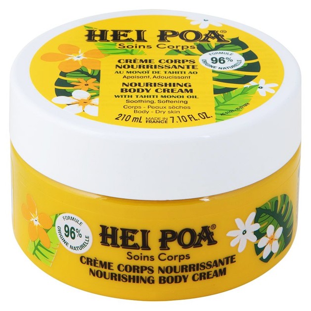 Hei Poa Nourishing Body Cream with Tahiti Monoi Oil 210ml Hei Poa Nourishing Body Cream with Tahiti Monoi Oil 210ml