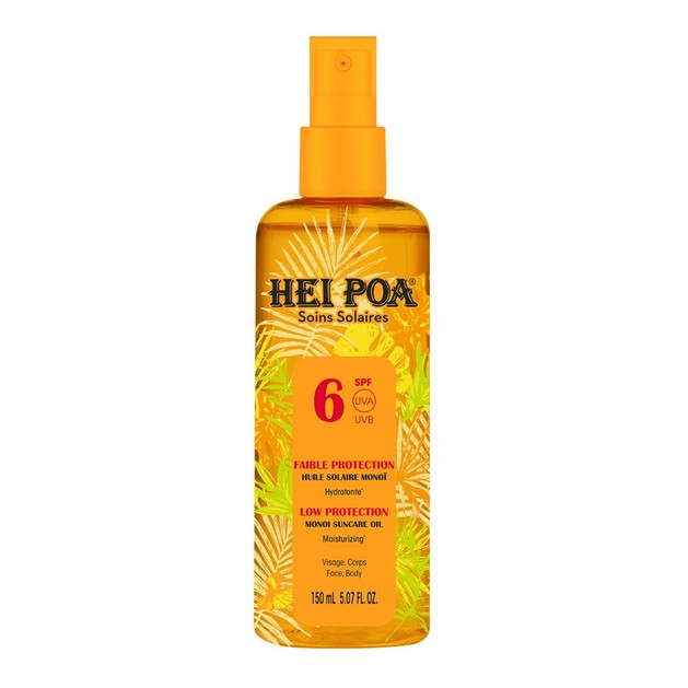 Hei Poa Soins Solaire Monoi Dry Oil Spf6 Tiare Spray 150ml Hei Poa Soins Solaire Monoi Dry Oil Spf6 Tiare Spray 150ml