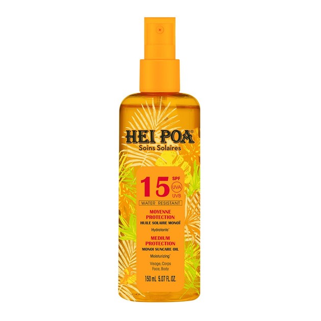Hei Poa Soins Solaire Monoi Dry Oil Spf15 Tiare Spray 150ml Hei Poa Soins Solaire Monoi Dry Oil Spf15 Tiare Spray 150ml