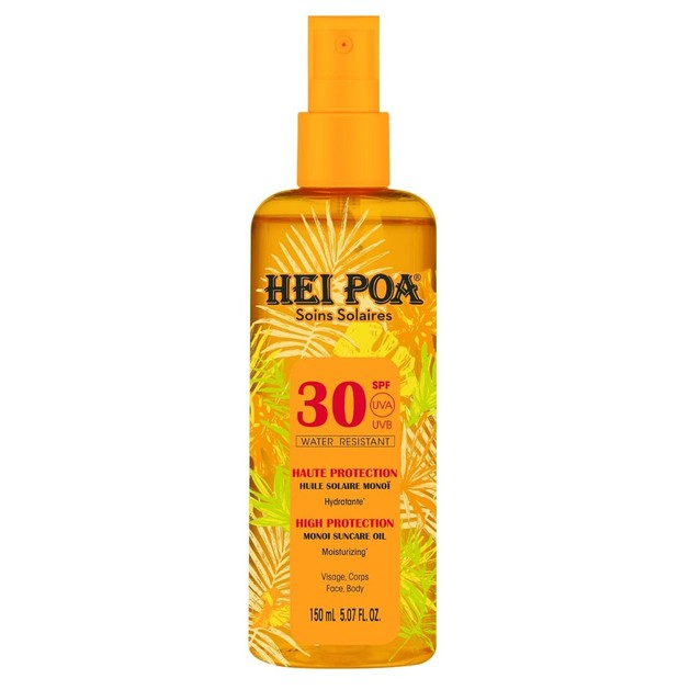Hei Poa Soins Solaire Monoi Dry Oil Spf30 Tiare Spray 150ml Hei Poa Soins Solaire Monoi Dry Oil Spf30 Tiare Spray 150ml