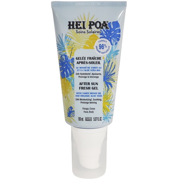 Hei Poa Soins Solaires After Sun Fresh Gel with Tahiti Monoi Oil & Aloe Vera 150ml Hei Poa Soins Solaires After Sun Fresh Gel with Tahiti Monoi Oil & Aloe Vera 150ml