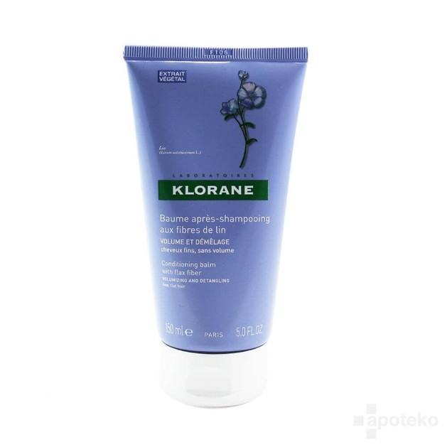 Klorane Baume Apres Shampooing aux Fibres de Lin 150ml Klorane Baume Apres Shampooing aux Fibres de Lin 150ml