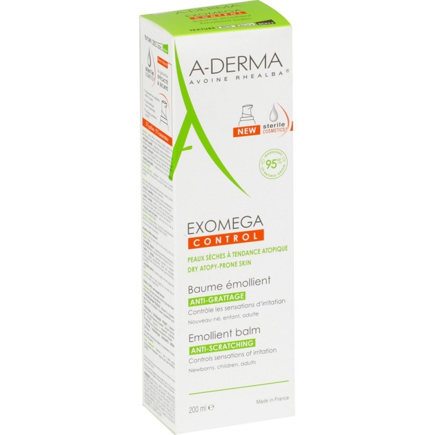 A-Derma Exomega Baume Κρέμα για Ατοπικό & Πολύ Ξηρό Δέρμα 200ml A-Derma Exomega Baume Κρέμα για Ατοπικό & Πολύ Ξηρό Δέρμα 200ml