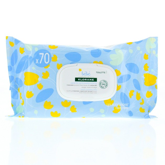 Klorane Bebe Gentle Cleansing Wipes Απαλά Μαντηλάκια Καθαρισμού για Βρέφη & Μεγαλύτερα Μωρά με Καταπραϋντική Καλέντουλα 70 Wipes Klorane Bebe Gentle Cleansing Wipes Απαλά Μαντηλάκια Καθαρισμού για Βρέφη & Μεγαλύτερα Μωρά με Καταπραϋντική Καλέντουλα 70 Wipes