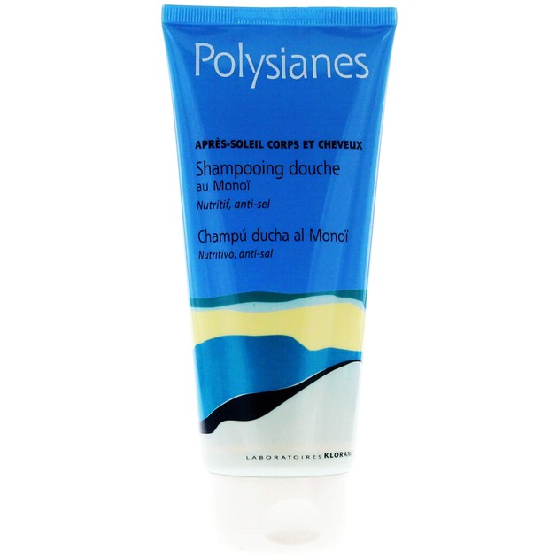 Polysianes Shampooing Douche au Monoï Θρεπτικό Σαμπουάν Αφροντούς με Monoi Απομακρύνει Απαλά το Αλάτι από Σώμα & Μαλλιά 200ml Polysianes Shampooing Douche au Monoï Θρεπτικό Σαμπουάν Αφροντούς με Monoi Απομακρύνει Απαλά το Αλάτι από Σώμα & Μαλλιά 200ml