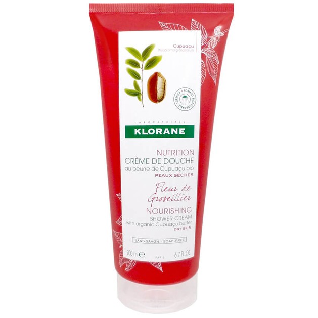 Klorane Nourishing Shower Cream with Organic Cupuacu Currant Bush Flower Απαλό Αφρόλουτρο με Άνθη Σμέουρου 200ml Klorane Nourishing Shower Cream with Organic Cupuacu Currant Bush Flower Απαλό Αφρόλουτρο με Άνθη Σμέουρου 200ml