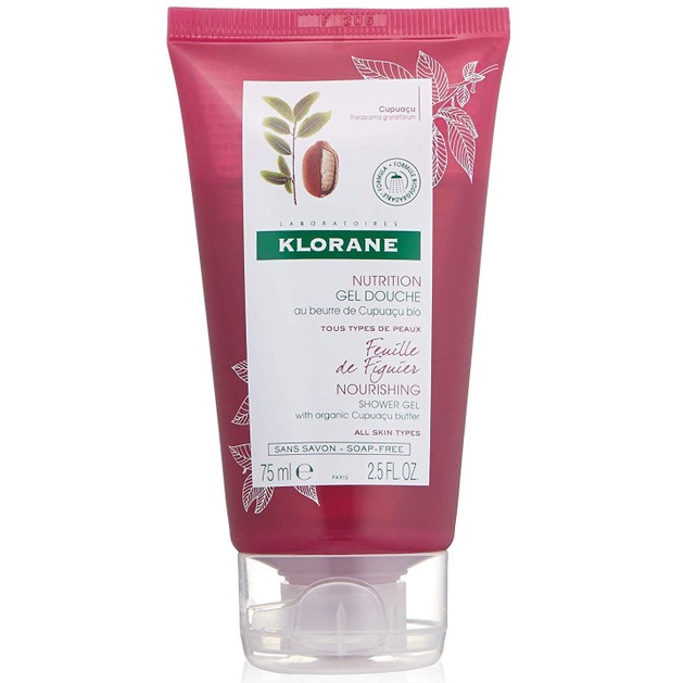 Klorane Travel Size Nourishing Shower Gel Organic Cupuacu Butter & Fig Leaf Απαλό Αφρόλουτρο με Εκχύλισμα Φύλλου Συκιάς 75ml Klorane Travel Size Nourishing Shower Gel Organic Cupuacu Butter & Fig Leaf Απαλό Αφρόλουτρο με Εκχύλισμα Φύλλου Συκιάς 75ml