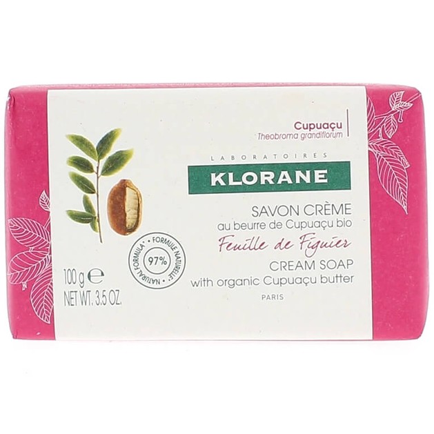 Klorane Nourishing Body Cream Soap with Organic Cupuacu Butter & Fig Leaf Κρεμώδες Σαπούνι με Εκχύλισμα Φύλλου Συκιάς 100gr Klorane Nourishing Body Cream Soap with Organic Cupuacu Butter & Fig Leaf Κρεμώδες Σαπούνι με Εκχύλισμα Φύλλου Συκιάς 100gr