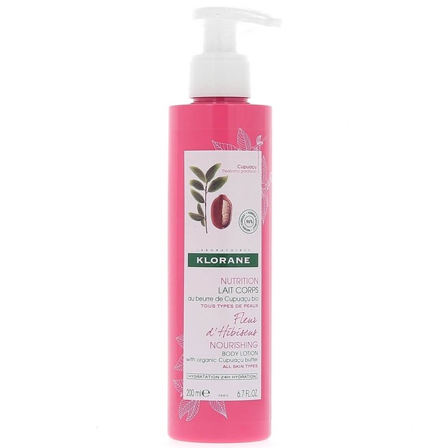 Klorane Nourishing Body Lotion with Organic Cupuacu Butter & Hibiscus Flower Θρεπτικό Γαλάκτωμα Σώματος Άρωμα Άνθος Ιβίσκου 200m Klorane Nourishing Body Lotion with Organic Cupuacu Butter & Hibiscus Flower Θρεπτικό Γαλάκτωμα Σώματος Άρωμα Άνθος Ιβίσκου 200m