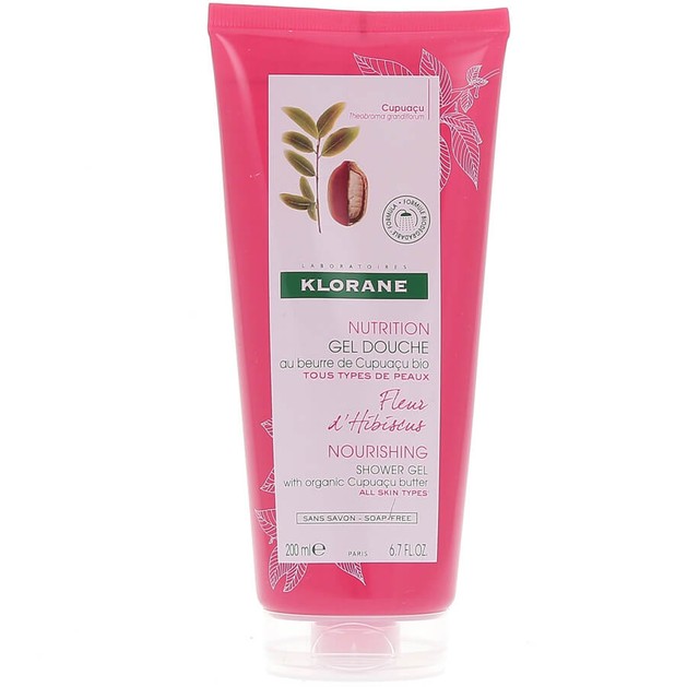 Klorane Nourishing Shower Gel With Organic Cupuacu Butter With Hibiscus Flower Απαλό Αφρόλουτρο με Άνθος Ιβίσκου 200ml Klorane Nourishing Shower Gel With Organic Cupuacu Butter With Hibiscus Flower Απαλό Αφρόλουτρο με Άνθος Ιβίσκου 200ml