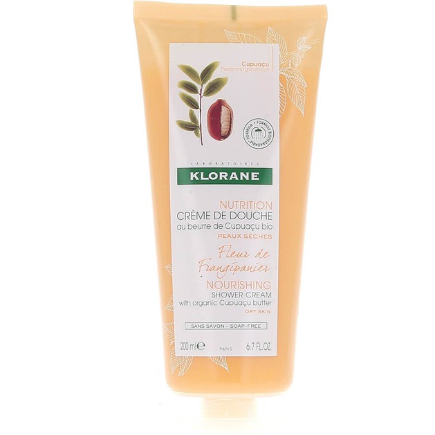 Klorane Nourishing Shower Gel with Organic Cupuacu Butter & Frangipani Flower Απαλό Αφρόλουτρο με Άρωμα Ανθέων Πλουμέριας 200ml Klorane Nourishing Shower Gel with Organic Cupuacu Butter & Frangipani Flower Απαλό Αφρόλουτρο με Άρωμα Ανθέων Πλουμέριας 200ml