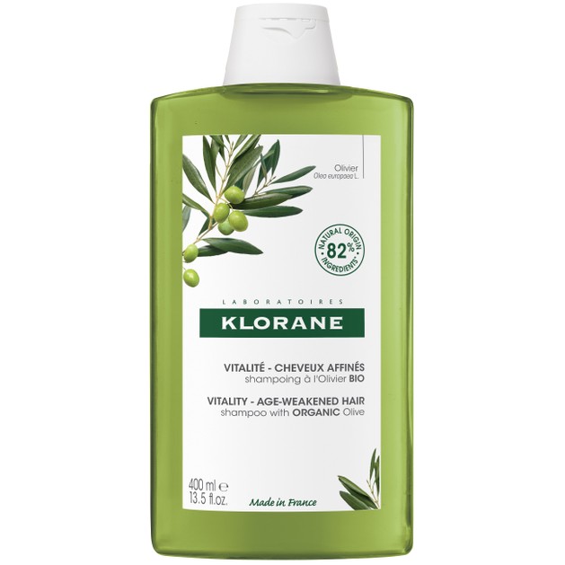 Klorane Olivier Shampoo for Age-Weakened Hair with Organic Olive 400ml Klorane Olivier Shampoo for Age-Weakened Hair with Organic Olive 400ml
