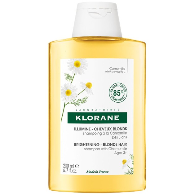 Klorane Camomille Brightening Blonde Hair Shampoo 200ml Klorane Camomille Brightening Blonde Hair Shampoo 200ml