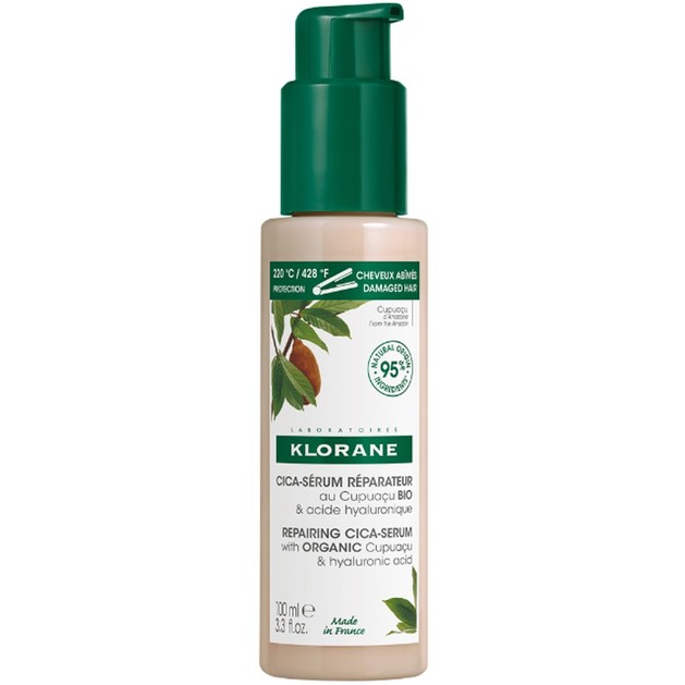 Klorane Repairing Cica-Serum with Organic Cupuacu & Hyaluronic Acid 100ml Klorane Repairing Cica-Serum with Organic Cupuacu & Hyaluronic Acid 100ml