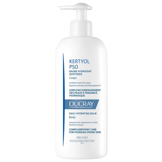 Ducray Kertyol P.S.O. Daily Hydrating Balm Ενυδατικό Βάλσαμο Σώματος Συμπληρωματική Φροντίδα για το Δέρμα με Τάση Ψωρίασης 400ml Ducray Kertyol P.S.O. Daily Hydrating Balm Ενυδατικό Βάλσαμο Σώματος Συμπληρωματική Φροντίδα για το Δέρμα με Τάση Ψωρίασης 400ml