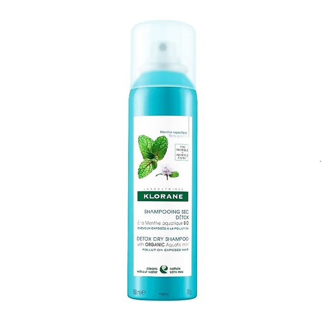 Klorane Shampooing Sec Detox With Organic Aquatic Mint Ειδικά Σχεδιασμένο για Μαλλιά Εκτεθειμένα Σε Ρύπανση 150ml Klorane Shampooing Sec Detox With Organic Aquatic Mint Ειδικά Σχεδιασμένο για Μαλλιά Εκτεθειμένα Σε Ρύπανση 150ml