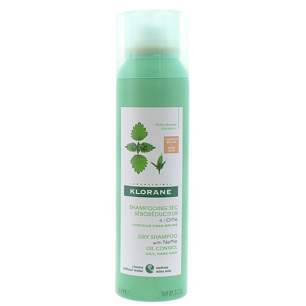 Klorane Shampooing Sec a l\'Ortie Oily, Dark Hair Ξηρό Shampoo με Γαλάκτωμα Τσουκνίδας & Φυσικό Χρώμα, για Λιπαρά Μαλλιά 50ml Klorane Shampooing Sec a l\'Ortie Oily, Dark Hair Ξηρό Shampoo με Γαλάκτωμα Τσουκνίδας & Φυσικό Χρώμα, για Λιπαρά Μαλλιά 50ml