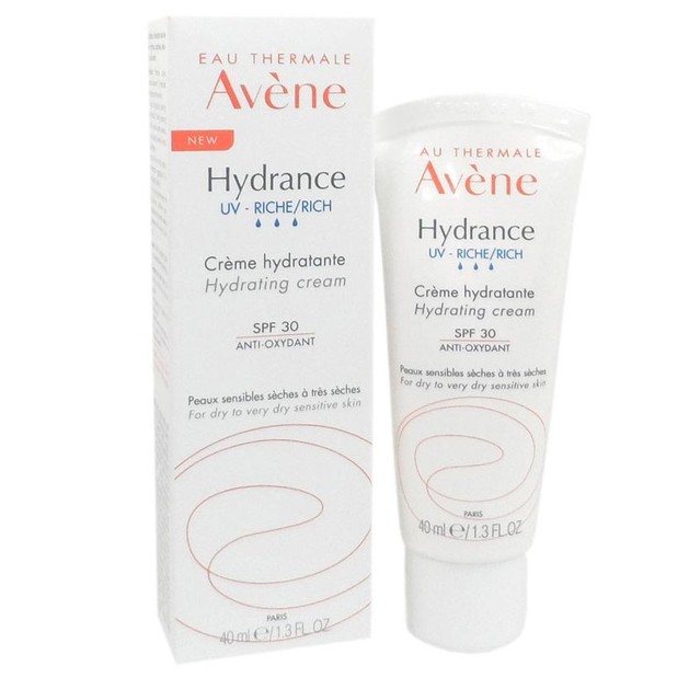 Avene Hydrance UV Riche Cream Spf30 Ενυδατική Κρέμα Πλούσιας Υφής για Ξηρές & Πολύ Ξηρές Επιδερμίδες 40ml Avene Hydrance UV Riche Cream Spf30 Ενυδατική Κρέμα Πλούσιας Υφής για Ξηρές & Πολύ Ξηρές Επιδερμίδες 40ml