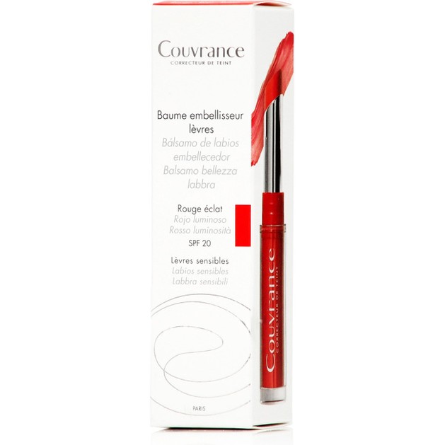 Avene Couvrance Baume Embellisseur Levres Spf20 Λαμπερό Κόκκινο 3gr Avene Couvrance Baume Embellisseur Levres Spf20 Λαμπερό Κόκκινο 3gr