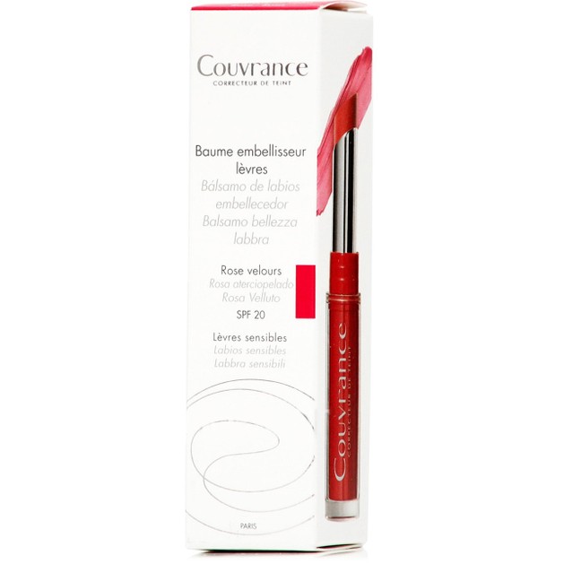 Avene Couvrance Baume Embellisseur Levres Spf20 Βελούδινο Ροζ 3gr Avene Couvrance Baume Embellisseur Levres Spf20 Βελούδινο Ροζ 3gr